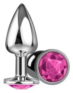 Plug Anal De Aco Tamanho G Si Cor Pink 5847
