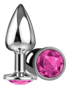 Plug Anal De Aco Tamanho G Si Cor Pink 5847