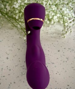 Vibrador De Ponto G E Clitoris Com Pulsacao E Dedilhar Tapping No Meio S Hande 6942