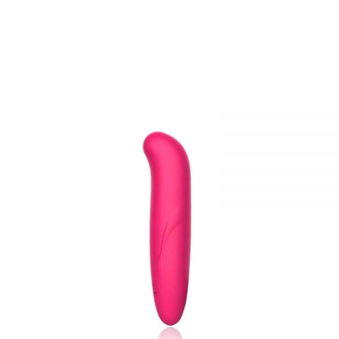 Jyv 032 Vibrador Ponto G Ponta Levemente Curvada Possui Toque Suave E Aveludado Produto 12x3x25 Cm Penetraveis 6cm