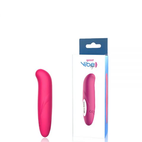 Jyv 032 Vibrador Ponto G Ponta Levemente Curvada Possui Toque Suave E Aveludado Produto 12x3x25 Cm Penetraveis 6cm