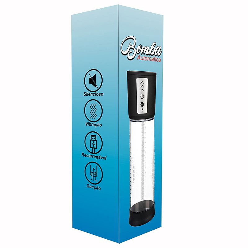Bomba Peniana Automatica 4 Super Forte Recarregavel Si