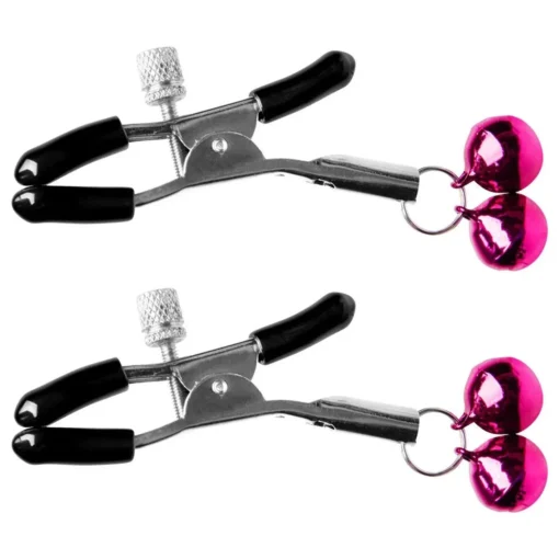 Grampos Para Os Seios Prendedor De Mamilo Si Cor Pink 8304