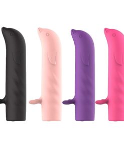 Vibrador De Ponto G Golfinho Recarregavel Tina Si 8731