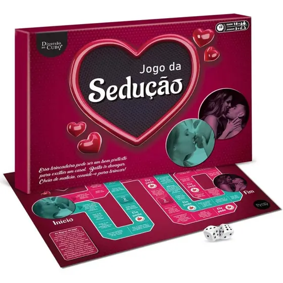Jogo Da Seducao Tabuleiro Diversao Ao Cubo 01