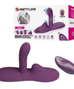 Vibrador De Cadeira Com Dedilhar E Aquecimento Pretty Love 4016