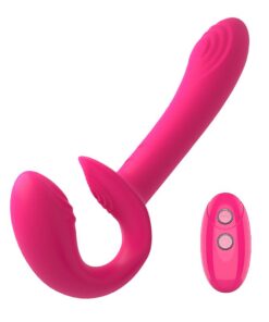 Vibrador de Ponto G - Strapless com Controle Remoto 2 - SI - 9134